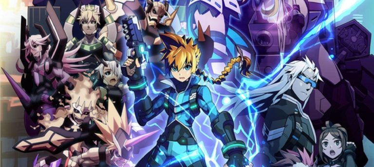 Azure Striker Gunvolt Promo Art