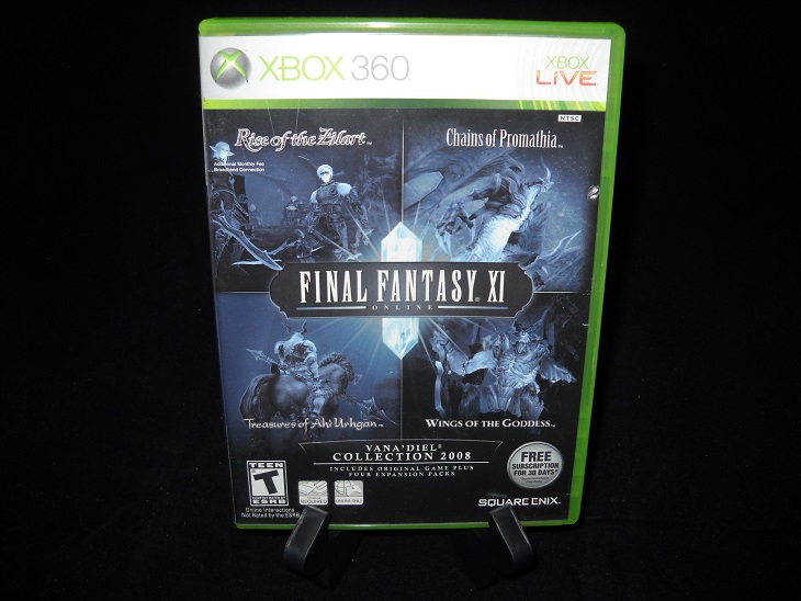 Final Fantasy XI Xbox 360 Box