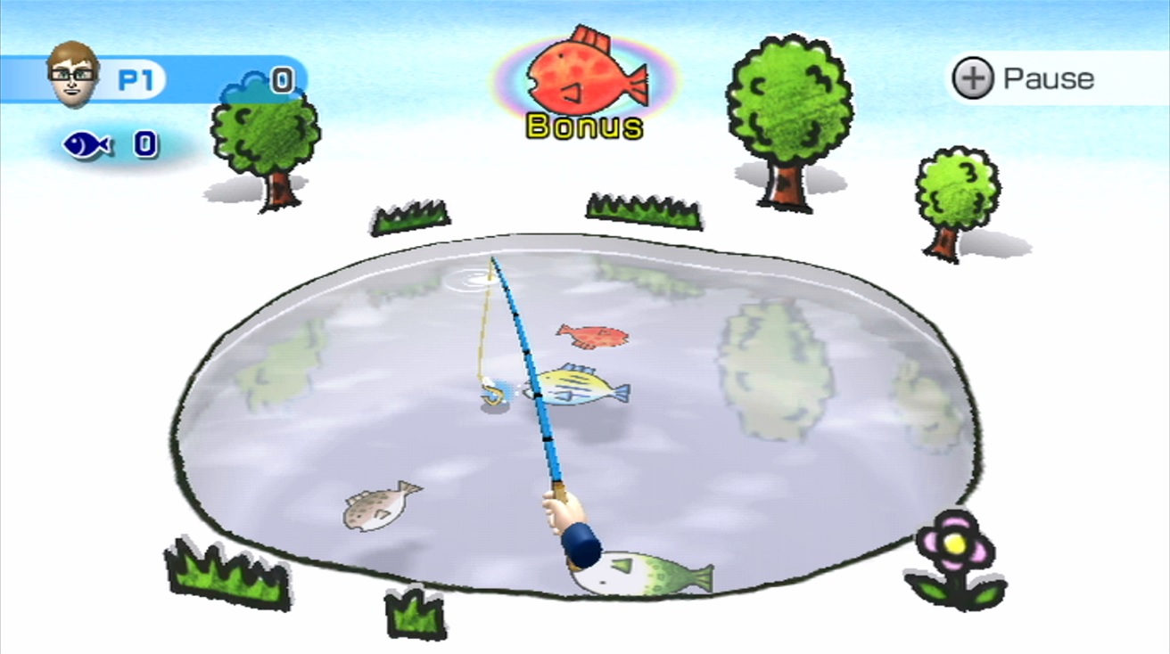 Wii Play Fishing