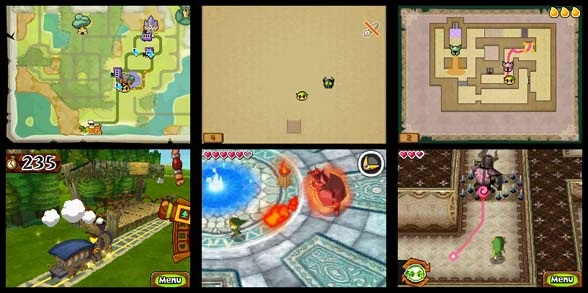 The Legend of Zelda Spirit Tracks Screenshots