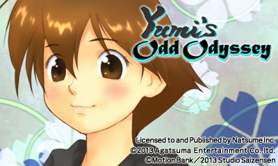 Yumi's Odd Odyssey Title Screen