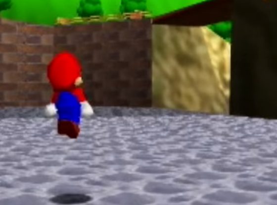 Mario Performing a Double Jump