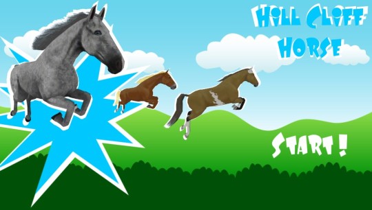 Hill Cliff Horse Title Screen