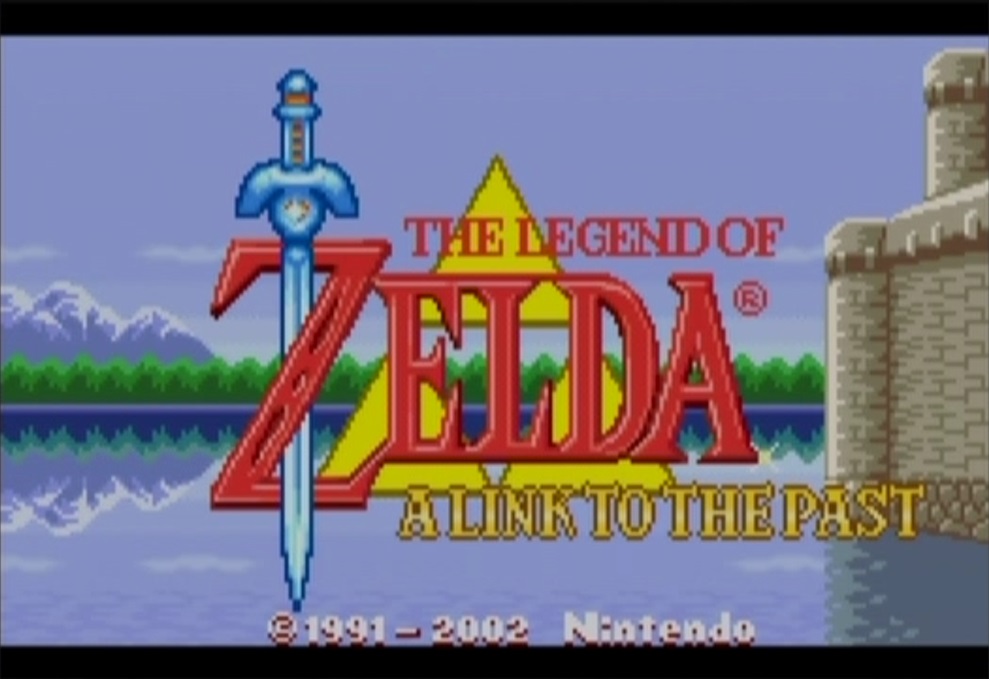 A Link to the Past Title Screen