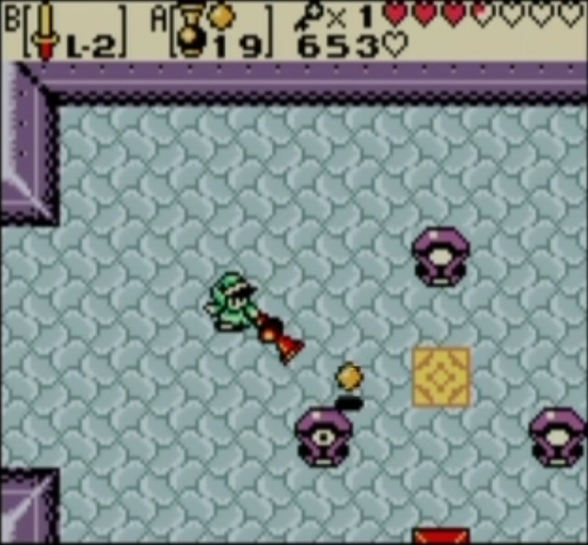 Link Solves Puzzle Using the Seed Shooter