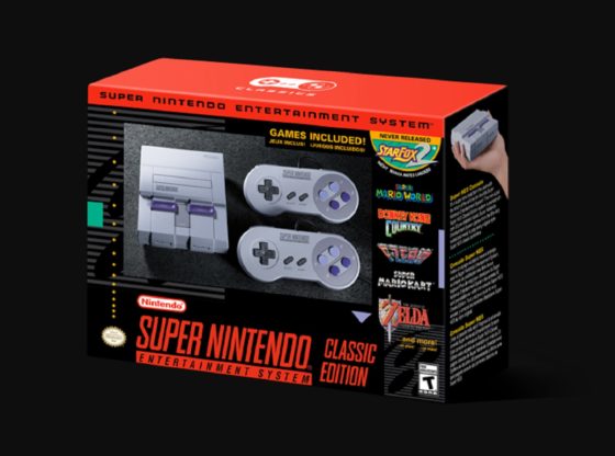 SNES Classic Packaging