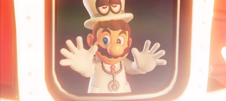 Mario Looking out the Window