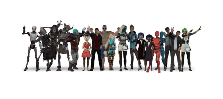 Basic Character Model Line Up