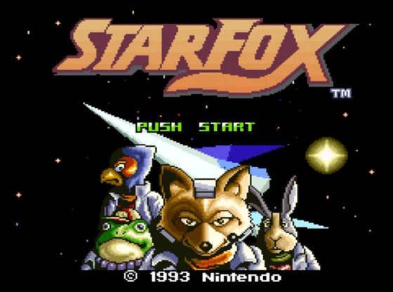 Star Fox's Title Screen