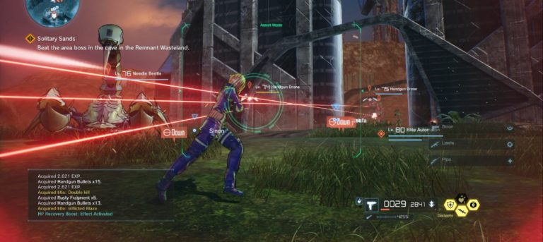 Dodging Bullet Lines