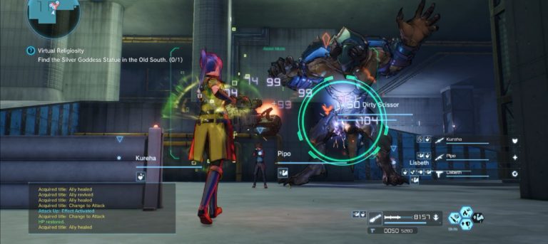 Gatling a Monster Named Dirty Scissors