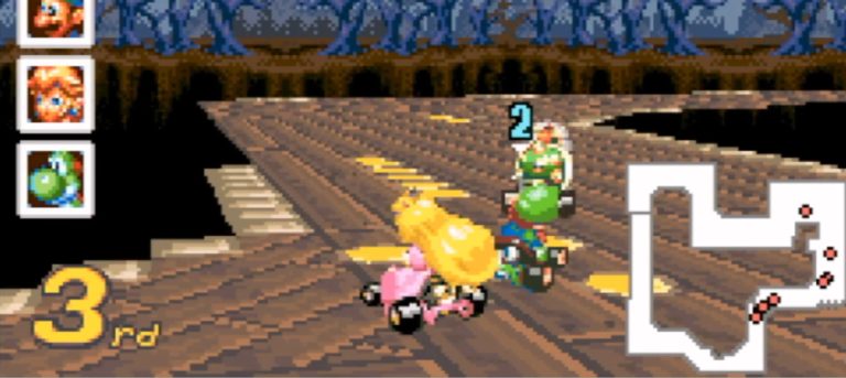 Peach Bumps Luigi