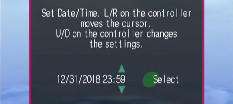 Dreamcast Date and Time 2018