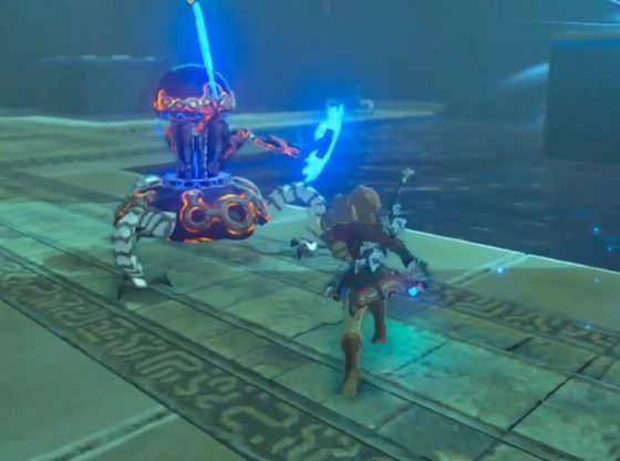 Link Fighting an Automaton