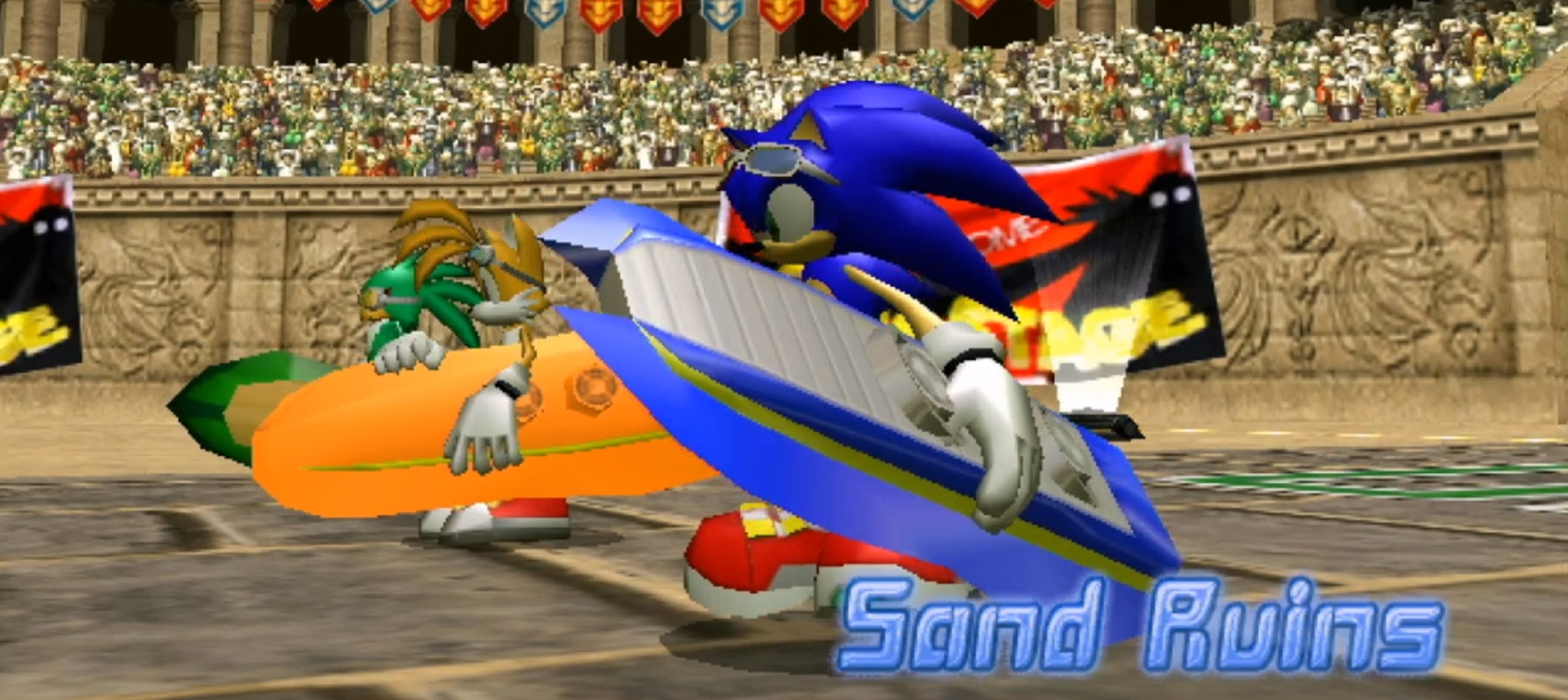 sonic riders pc 2 players only