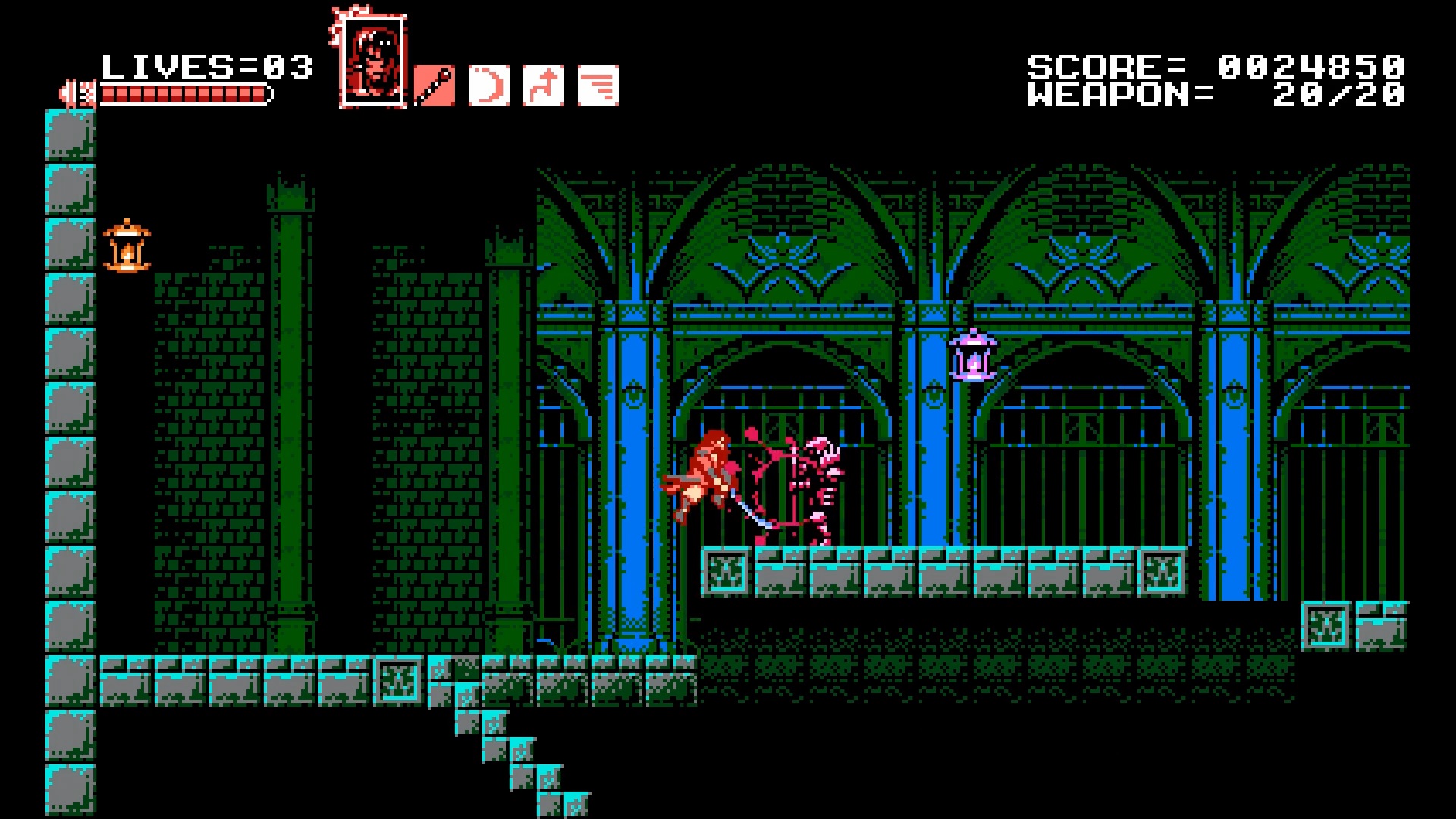 Bloodstained Curse of the Moon Screenshot