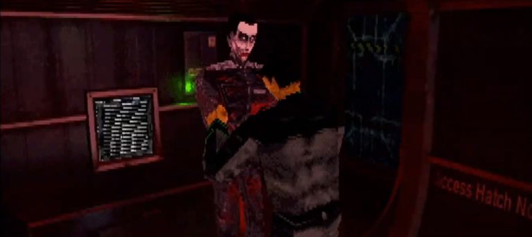 Martian Gothic Unification Zombie Grab